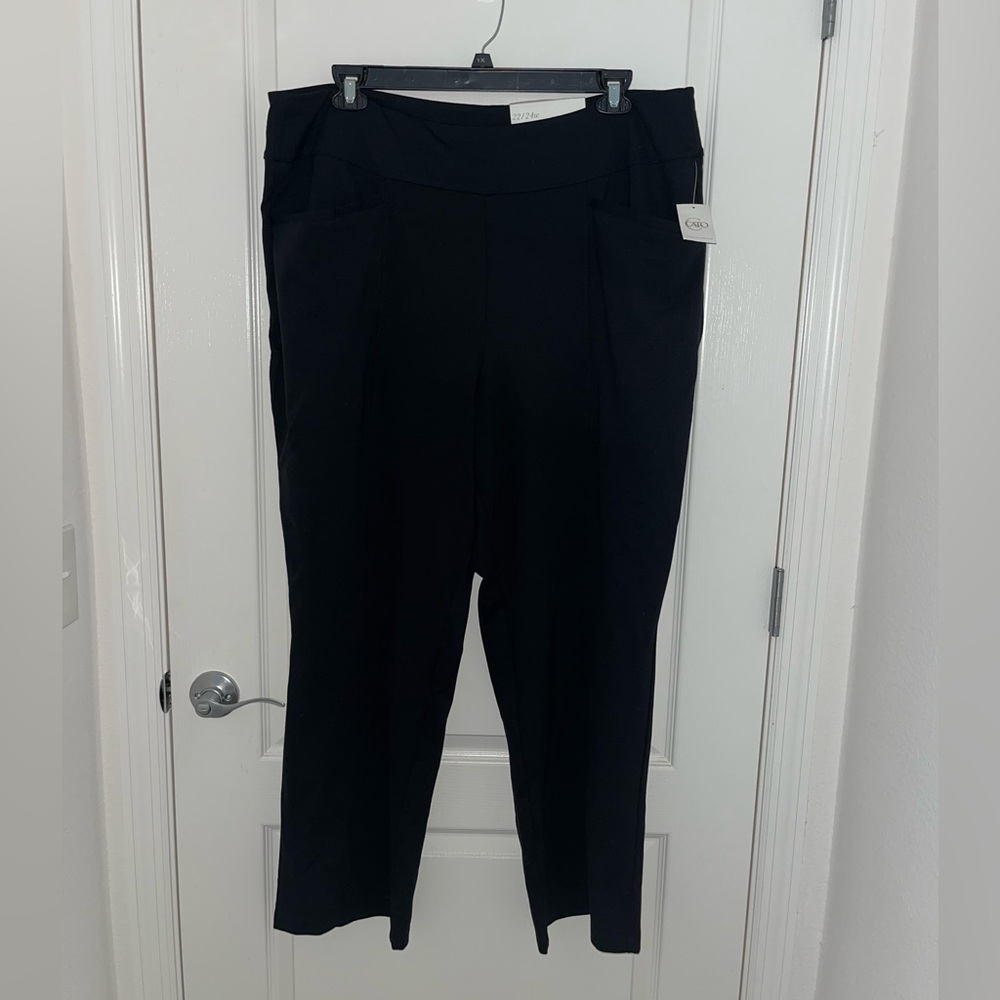 NWT Cato Classic Black Pants